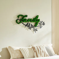 Nature-Inspired Iron Wall Art with Birds and Greenery for Tranquil Home Decor