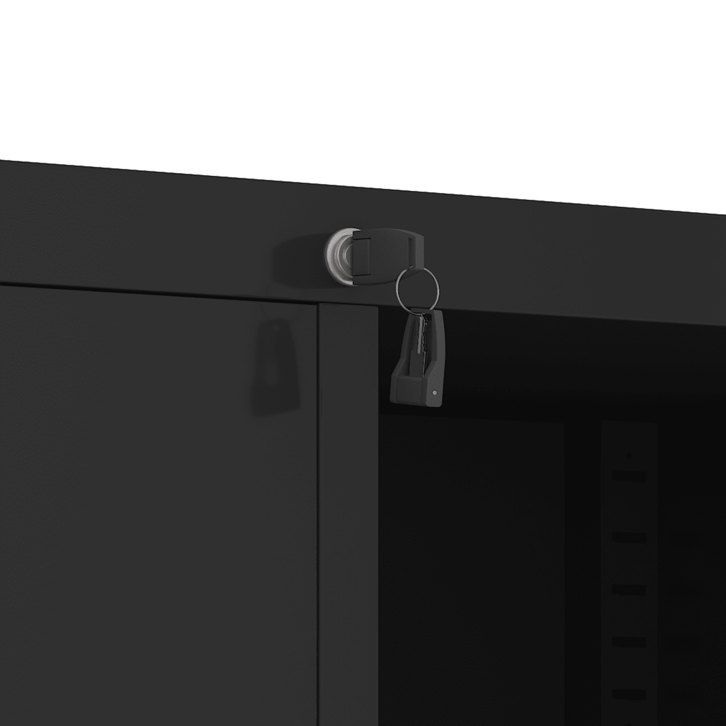 Mobile Lateral Filing Cabinet with Lock 2 Drawers Adjustable Shelves Anti-Corrosion Sturdy Design Wheels for Easy Movement