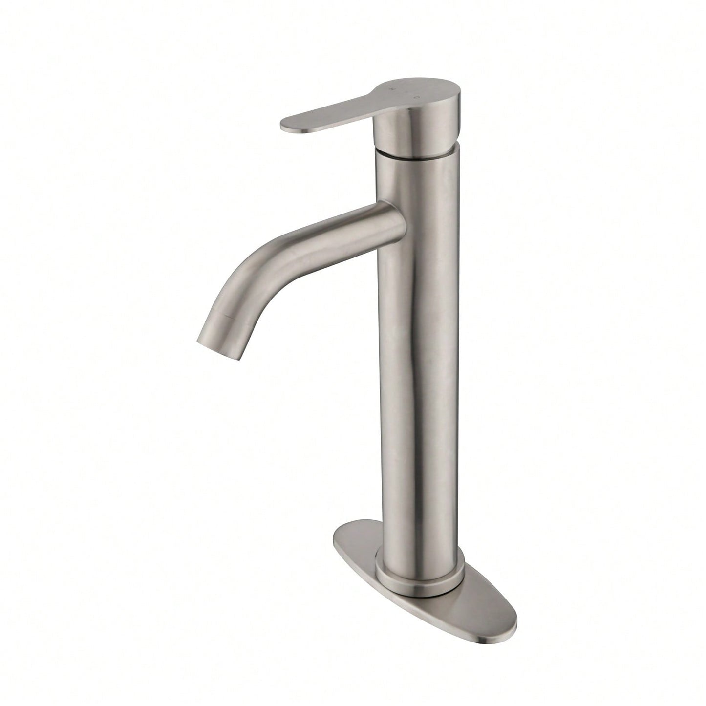 Modern Bathroom Sink Faucet Single Handle Vanity Faucet For RV, Deck Mount 1 Hole Or 3 Holes Installation - Sleek And Functional Design