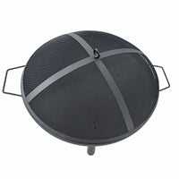 Portable Stainless Steel Fire Pit Grill for Backyard Parties and Outdoor Activities