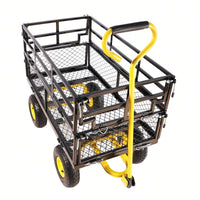 Wagon Cart Garden Cart Trucks For Easy Firewood Transport And More