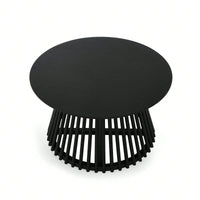 Nordic Minimalist Solid Wood Coffee Table with Birch Veneer and Rubber Legs for Home and Office