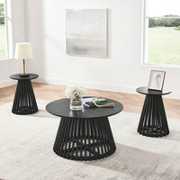 Nordic Minimalist Solid Wood Coffee Table with Birch Veneer and Rubber Legs for Home and Office