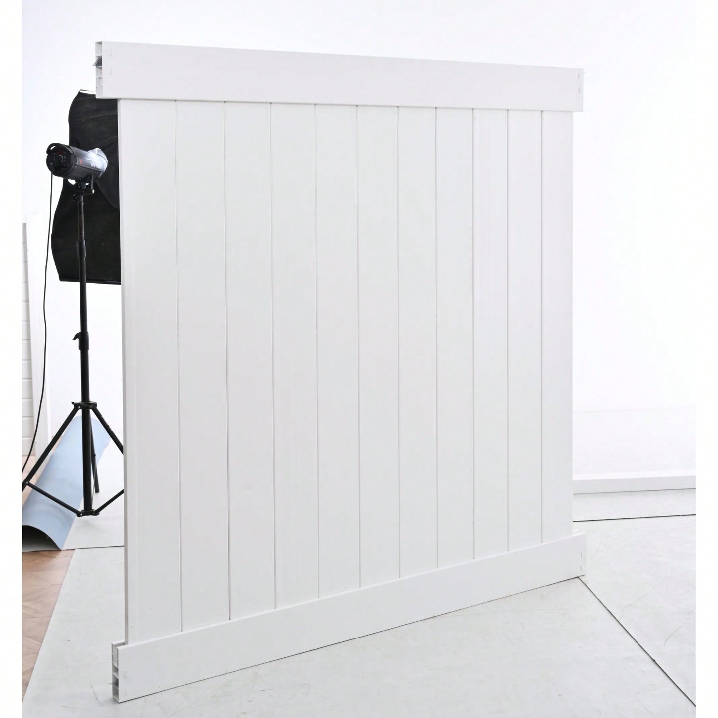 Privacy Fence Panels 6ft.H X 6ft.W White Vinyl Fence Set Of 2 Pcs - DIY-Friendly Professional-Grade Weather-Resistant Fencing Solution