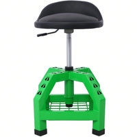 Pneumatic 360 Degree Swivel Mechanics Rolling Creeper Seat Heavy Duty Rolling Mechanics Stool Shop Stool With Casters
