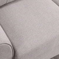 Modern Living Room Armchair Linen Upholstered Couch Furniture For Home Or Office,Comfortable Seat Cushion, Solid And Durable