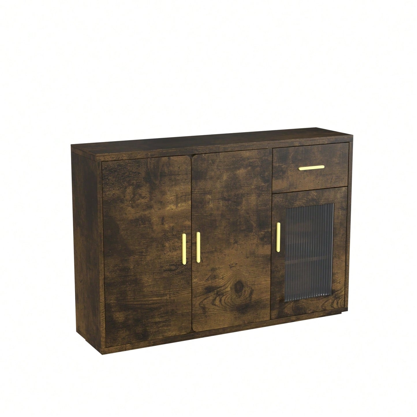 Modern Wood Storage Buffet Cabinet for Living Room Kitchen Bedroom and Hallway