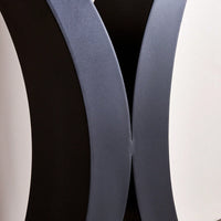 Elegant 47 Inch Modern Console Table with Sintered Stone Top and Adjustable Feet for Living Room Office Entryway