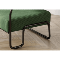 Comfortable Ergonomic Accent Chair with Ottoman for Living Room Bedroom Office Easy Assembly