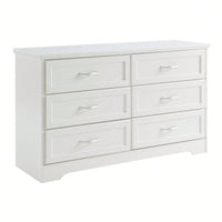 Modern 9 Drawer Dresser with Metal Slides and Anti-Tip Straps for Bedroom Living Room Hallway 47.6L x 15.7W x 28.9H