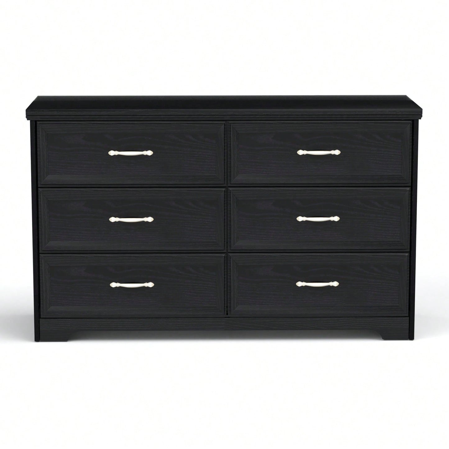 Modern 9 Drawer Dresser with Metal Slides and Anti-Tip Straps for Bedroom Living Room Hallway 47.6L x 15.7W x 28.9H