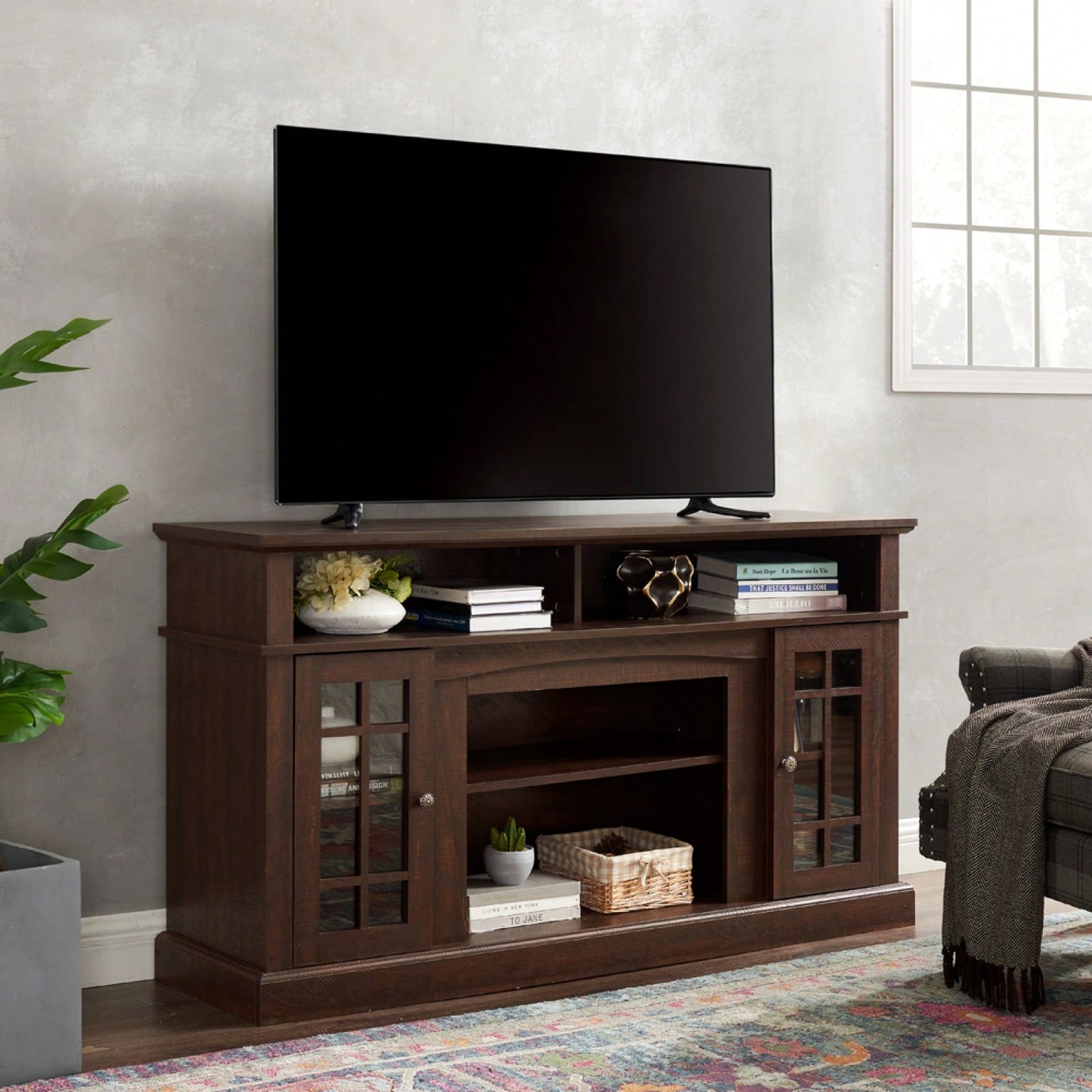 Classic TV Media Stand Modern Entertainment Console