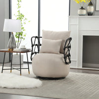 Stylish Velvet Accent Chair with Metal Legs Tufted Design Comfortable Deep Seat for Living Room Bedroom Office 250lb Capacity