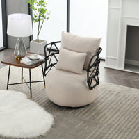 Stylish Velvet Accent Chair with Metal Legs Tufted Design Comfortable Deep Seat for Living Room Bedroom Office 250lb Capacity