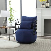 Stylish Velvet Accent Chair with Metal Legs Tufted Design Comfortable Deep Seat for Living Room Bedroom Office 250lb Capacity