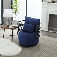 Stylish Velvet Accent Chair with Metal Legs Tufted Design Comfortable Deep Seat for Living Room Bedroom Office 250lb Capacity