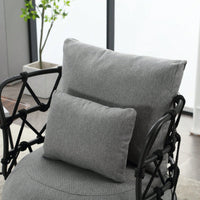 Stylish Velvet Accent Chair with Metal Legs Tufted Design Comfortable Deep Seat for Living Room Bedroom Office 250lb Capacity