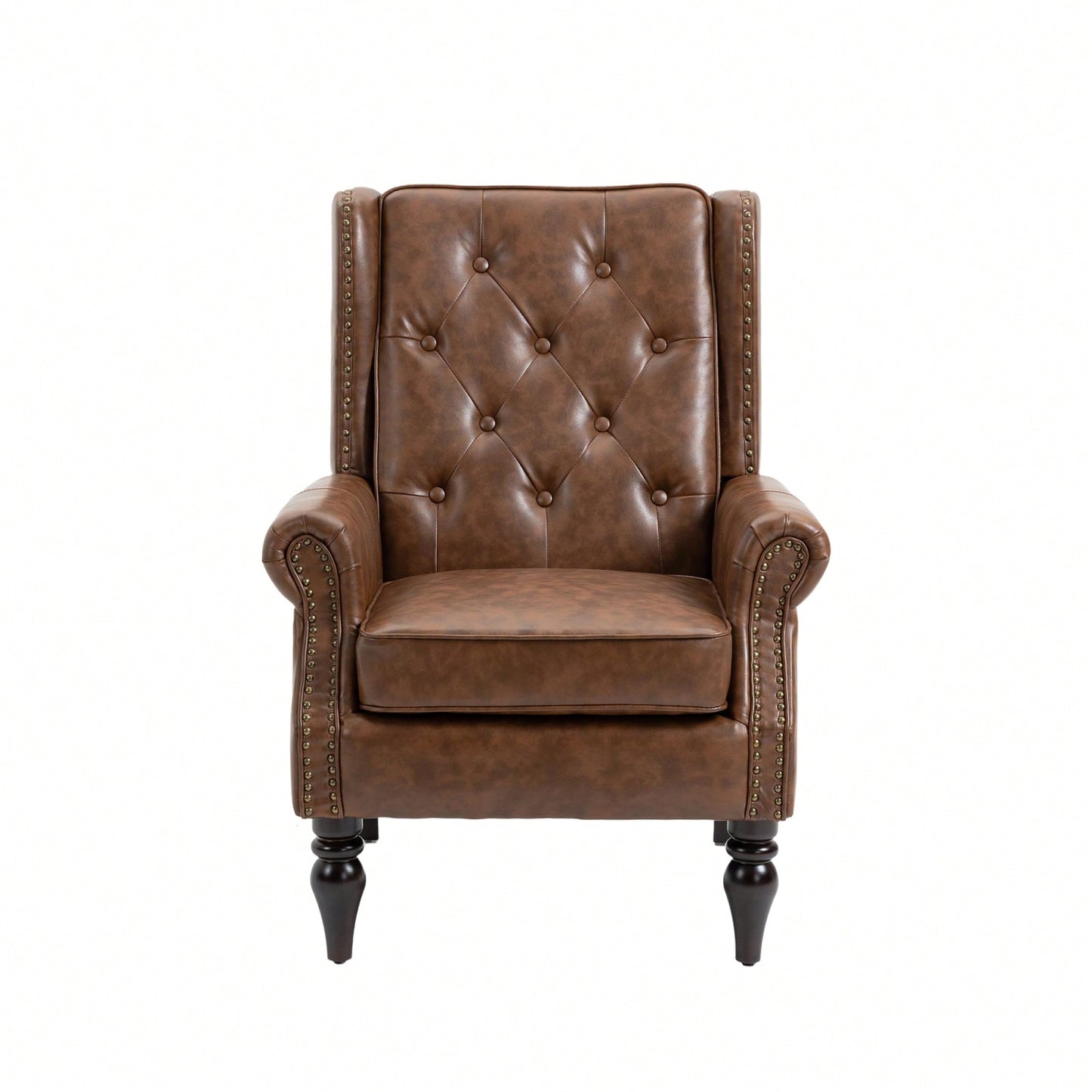 Wood Frame Armchair, Modern Accent Chair Lounge Chair For Living Room