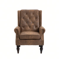 Wood Frame Armchair, Modern Accent Chair Lounge Chair For Living Room