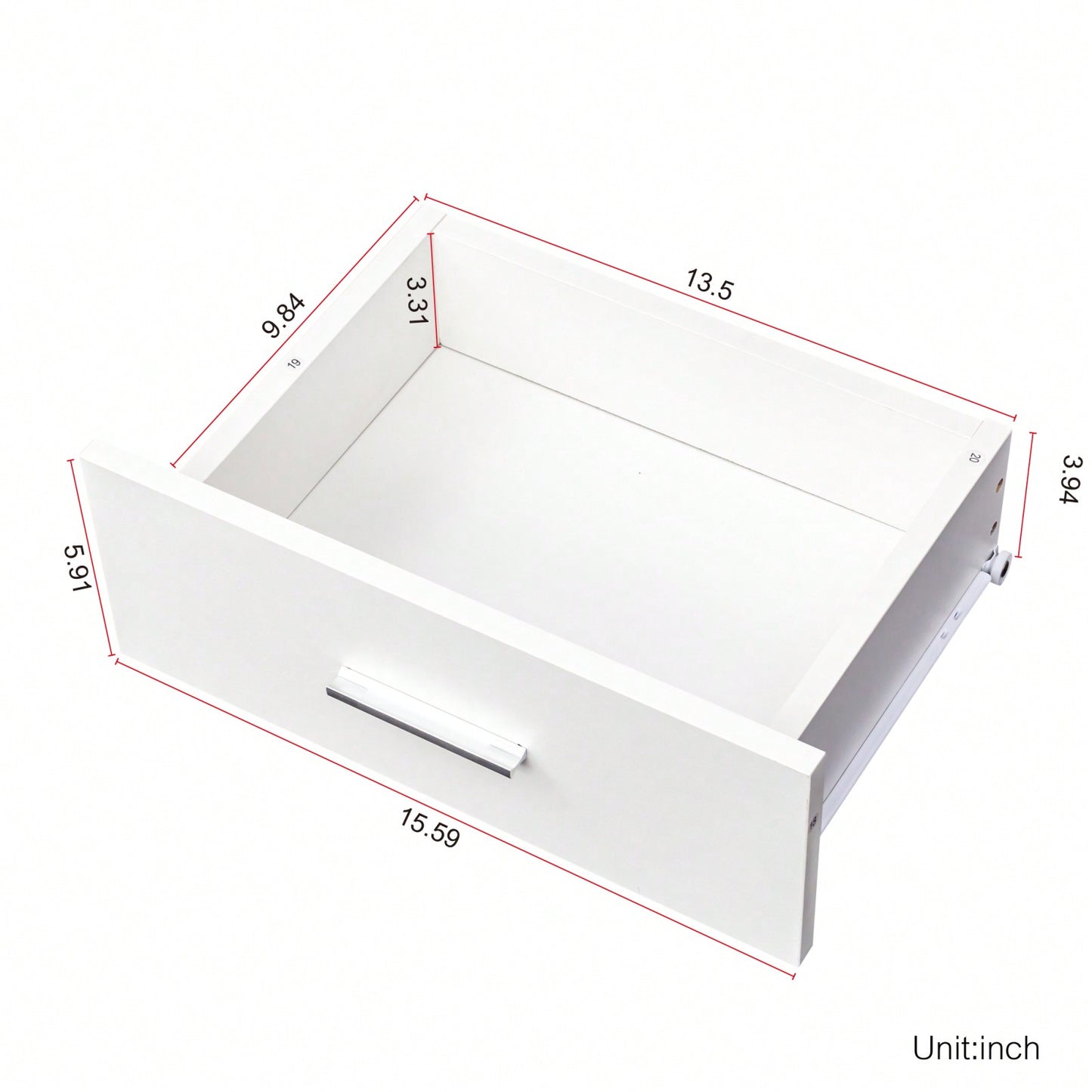 Multi-Functional Salon Station with 2-Tier Storage Shelf, 2 Drawers, Large Cabinet, and 3 Hot Tool Holders