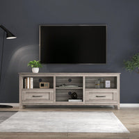 70.08 Inch Length TV Stand For Living Room And Bedroom, With 2 Drawers And 4 High-Capacity Storage Compartment