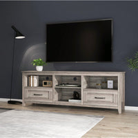 70.08 Inch Length TV Stand For Living Room And Bedroom, With 2 Drawers And 4 High-Capacity Storage Compartment