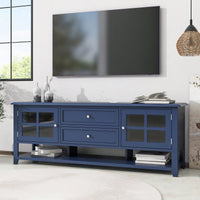 Sleek Modern TV Stand for 60 Inch TVs with Multifunctional Storage and Soft-Close Doors Ideal for Living Room and Bedroom