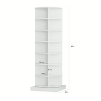 360-Degree Rotating Shoe Cabinet