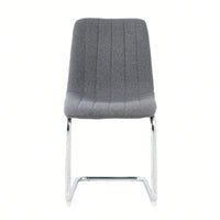 Stylish Velvet Dining Chairs Set of 4 with Back Support Metal Legs for Kitchen Office Bedroom