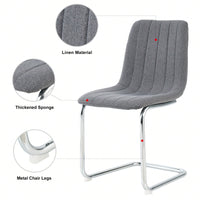 Stylish Velvet Dining Chairs Set of 4 with Back Support Metal Legs for Kitchen Office Bedroom