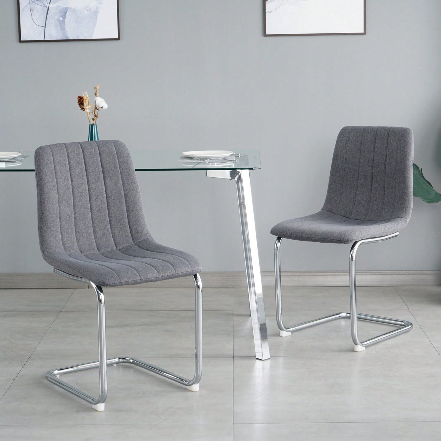 Stylish Velvet Dining Chairs Set of 4 with Back Support Metal Legs for Kitchen Office Bedroom