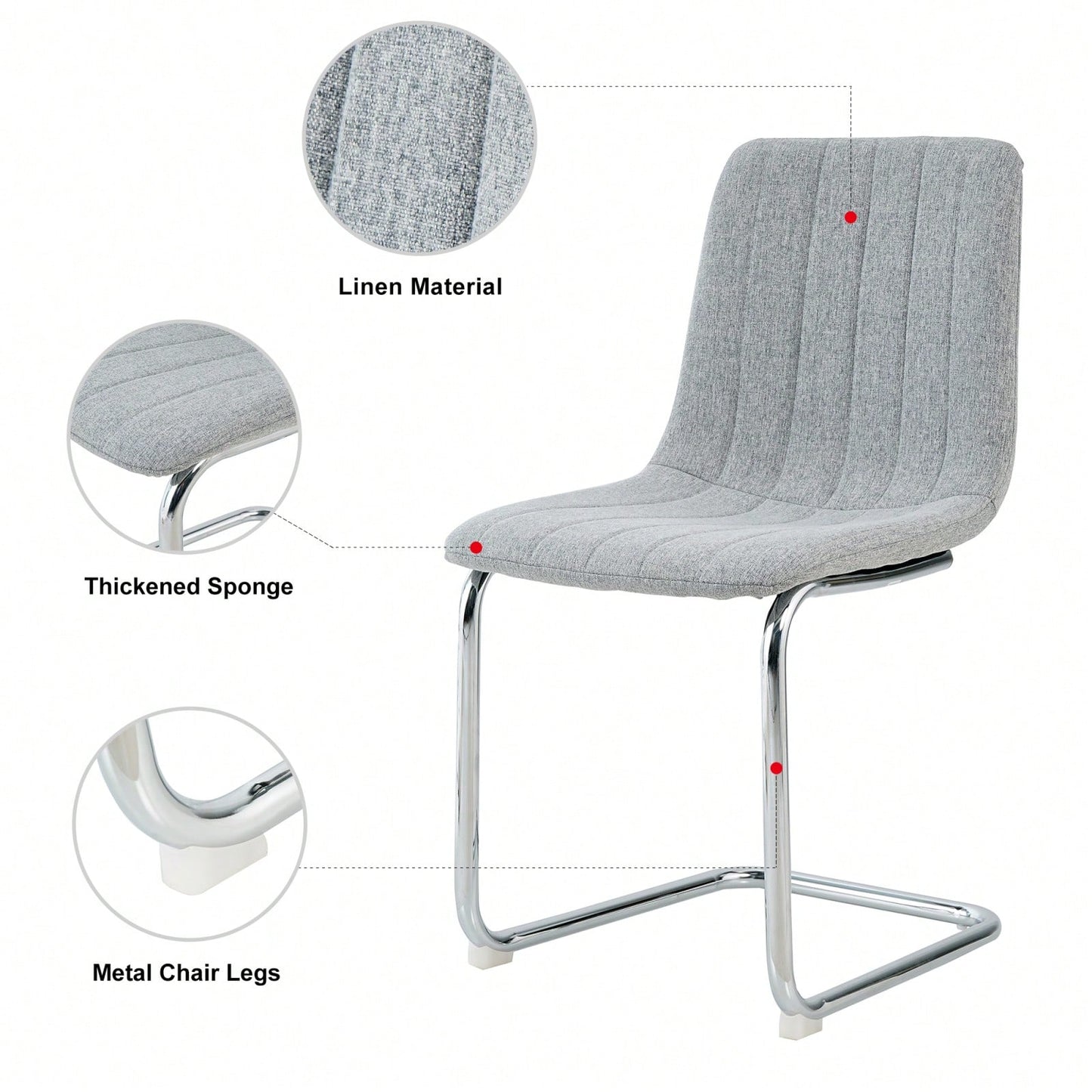 Stylish Velvet Dining Chairs Set of 4 with Back Support Metal Legs for Kitchen Office Bedroom