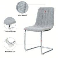 Stylish Velvet Dining Chairs Set of 4 with Back Support Metal Legs for Kitchen Office Bedroom