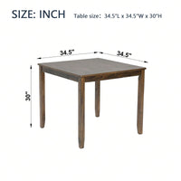 Stylish Square Dining Table For Small Spaces, Only The Table