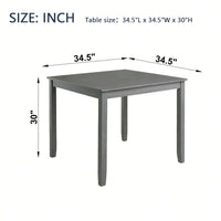 Stylish Square Dining Table For Small Spaces, Only The Table