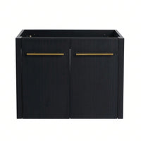 24 Inch Wall-Mounted Bathroom Vanity (Only The Cabinet Body, No Top Sink)