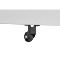 Mobile Rolling File Cabinet with Lock 3 Drawer Under Desk Storage for Legal Letter A4 Files Anti-Tilt Design