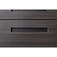 Mobile Rolling File Cabinet with Lock 3 Drawer Under Desk Storage for Legal Letter A4 Files Anti-Tilt Design
