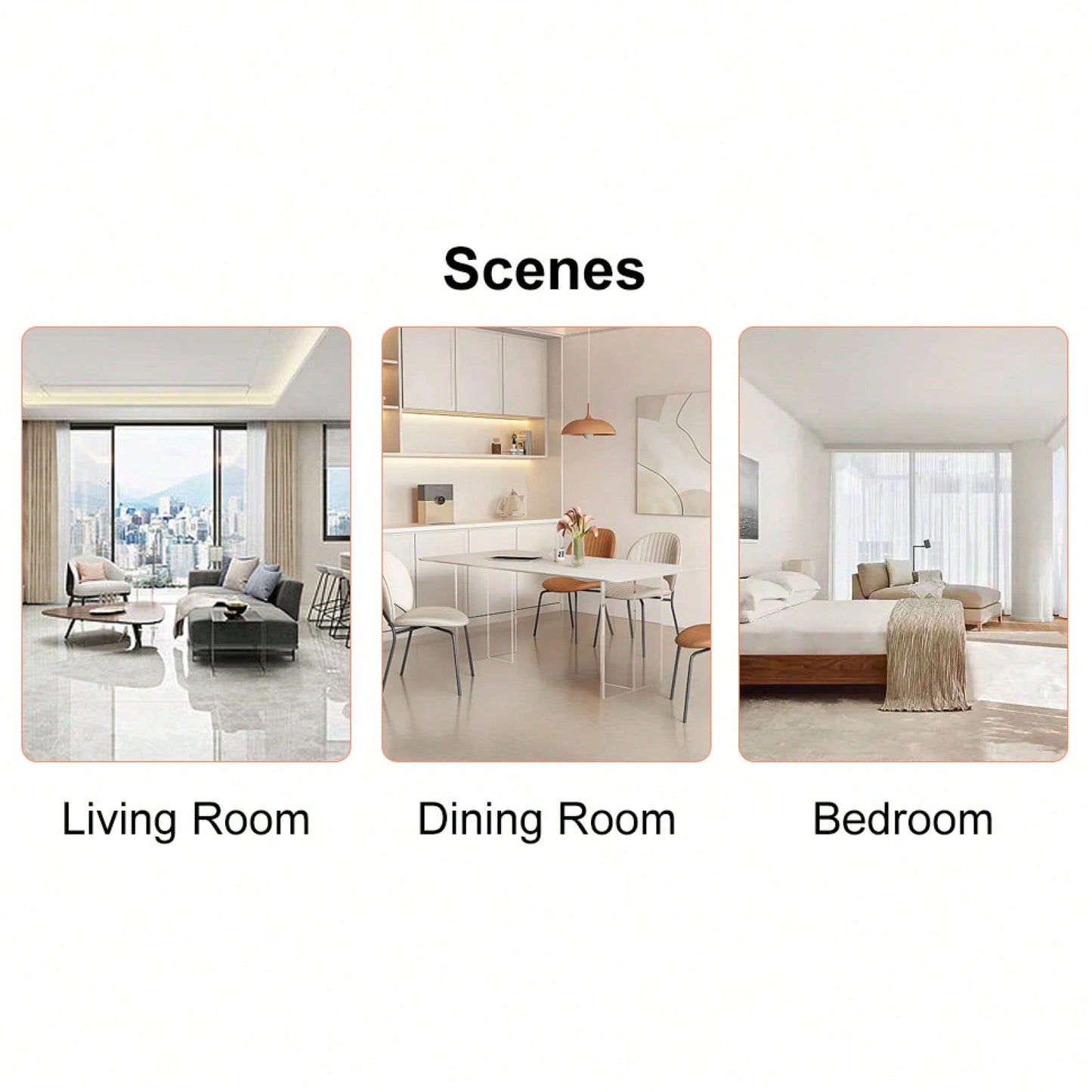 Modern Minimalist Cloud Coffee Table with Soft Curved MDF Top and Solid Wood Legs for Living Room and Dining Room