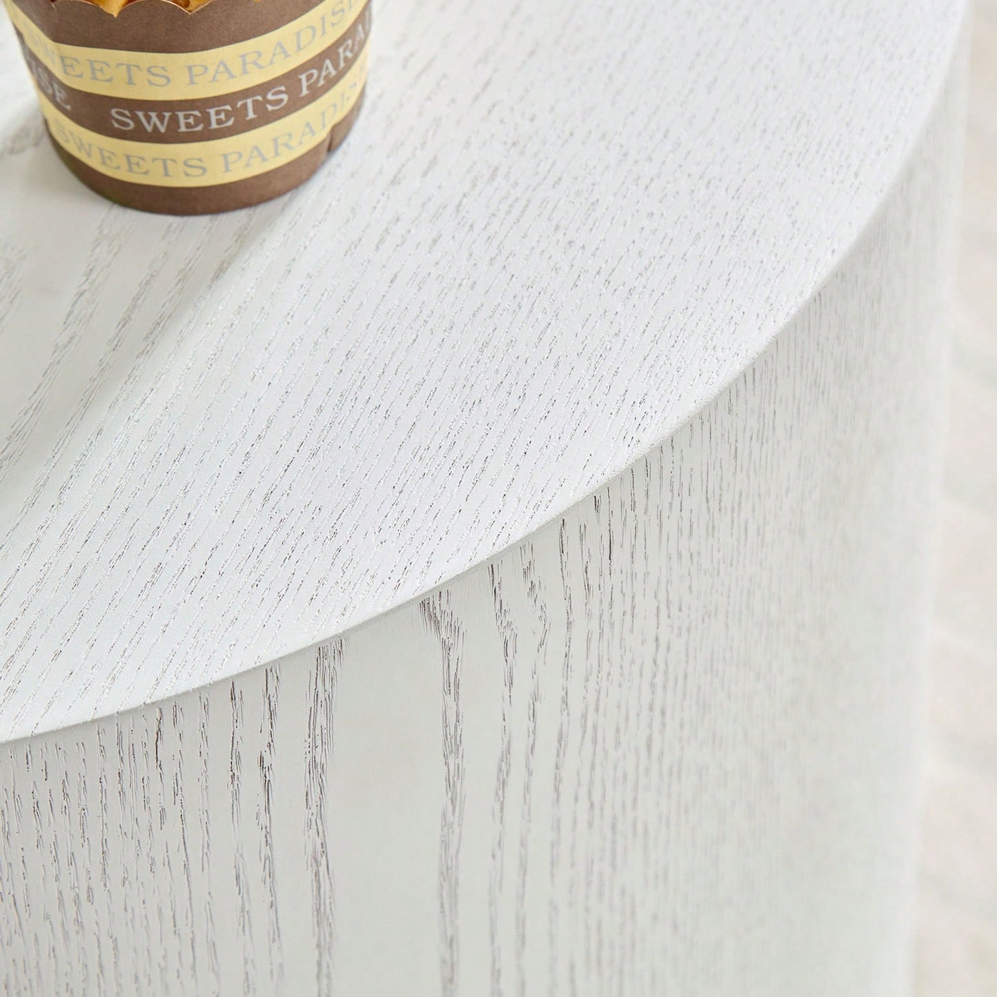 Round Nesting Coffee Tables Set of 2 for Small Spaces No Assembly Required Living Room Accent Tables 19 and 15 Inches