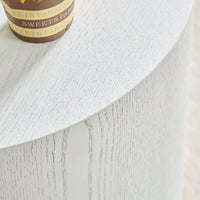 Round Nesting Coffee Tables Set of 2 for Small Spaces No Assembly Required Living Room Accent Tables 19 and 15 Inches