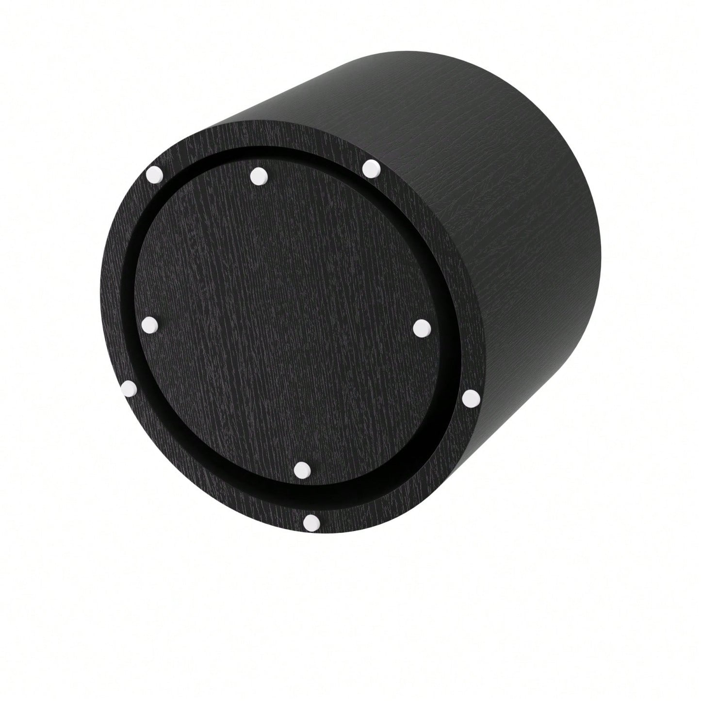 Round Nesting Coffee Tables Set of 2 for Small Spaces No Assembly Required Living Room Accent Tables 19 and 15 Inches