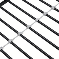 Metal Bunk Bed In Black