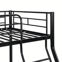 Metal Bunk Bed In Black