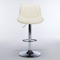 Adjustable Swivel Bar Stools Set of 2 with Back Support Ergonomic Design for Kitchen Island Pub 25-33 Inch Seat Height