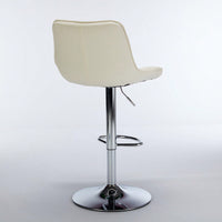 Adjustable Swivel Bar Stools Set of 2 with Back Support Ergonomic Design for Kitchen Island Pub 25-33 Inch Seat Height