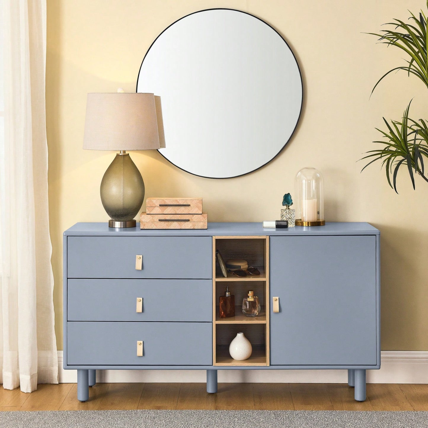 Multi-Functional Storage Cabinet, Chest Of Drawers, Wooden Storage Cabinet