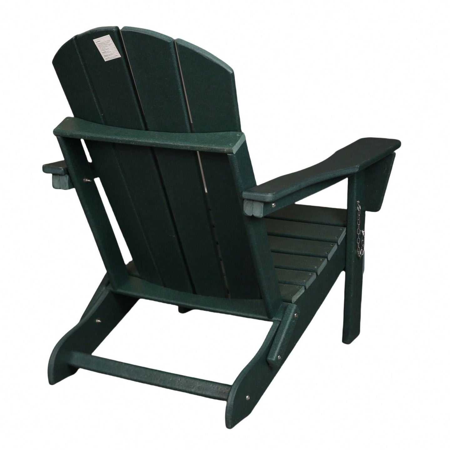 Folding Adirondack Chair, Stackable Arm Rest Ergonomic HDPE All-Weather Adirondack Chair