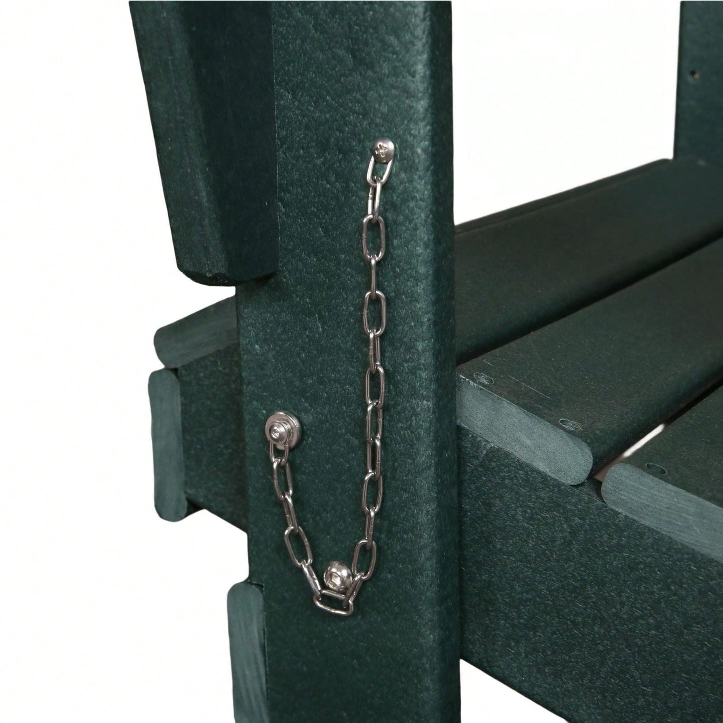 Folding Adirondack Chair, Stackable Arm Rest Ergonomic HDPE All-Weather Adirondack Chair