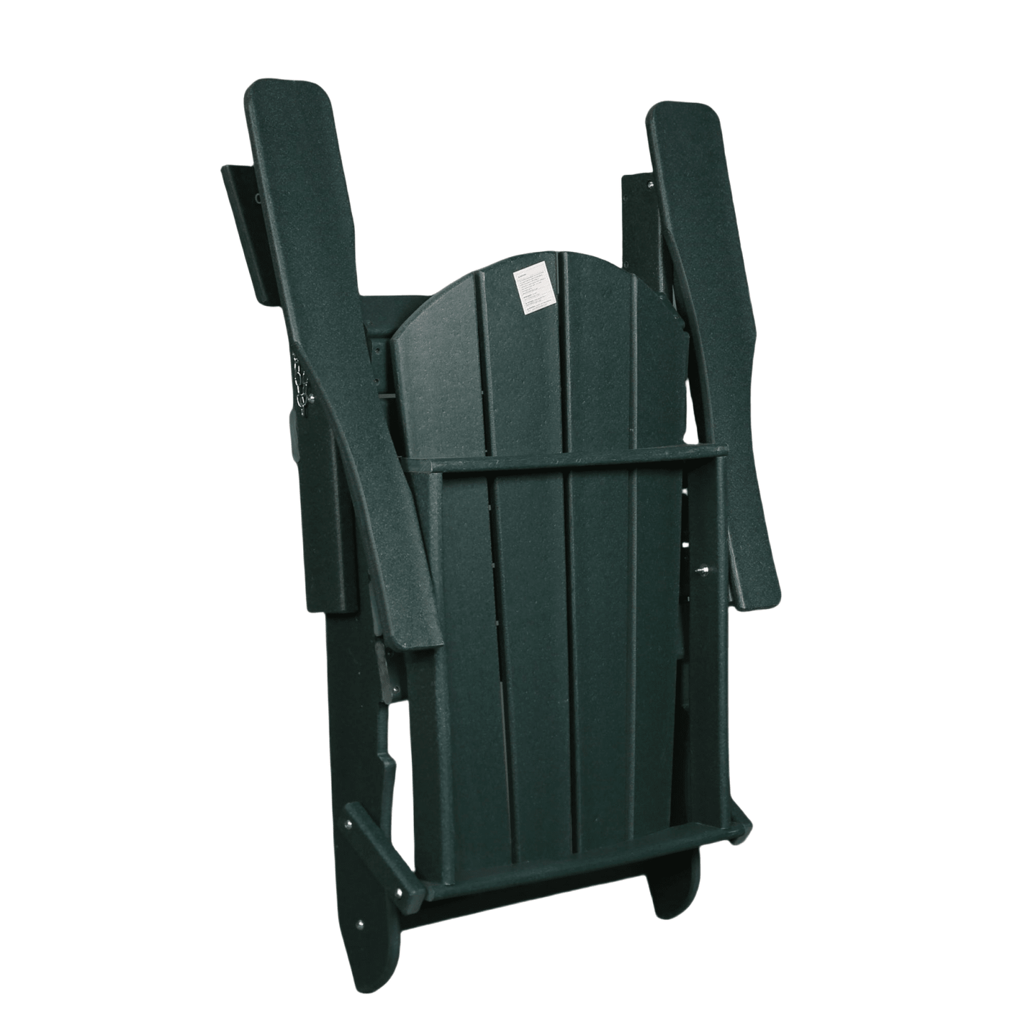 Folding Adirondack Chair, Stackable Arm Rest Ergonomic HDPE All-Weather Adirondack Chair